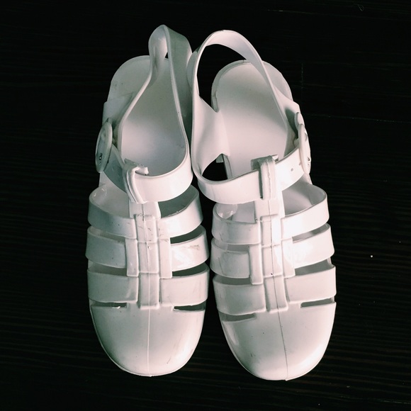 American Apparel jelly heels