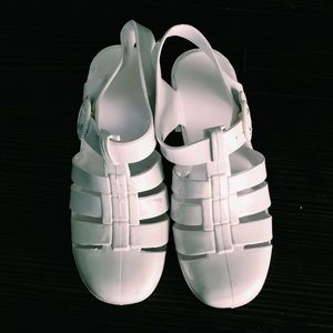 American Apparel jelly heels