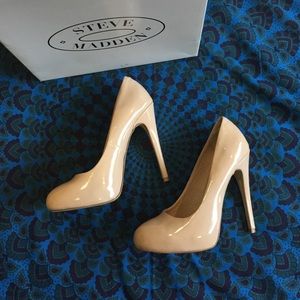 Steve Madden - Nude Puurfect Fawn Patent