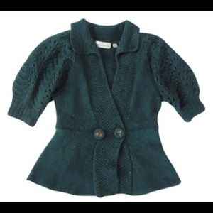 Gorgeous &rare Charlie Robin Sprigs Sweater Jacket