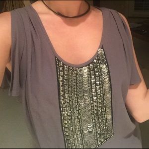 Cynthia Vincent Elegant Tribal Top