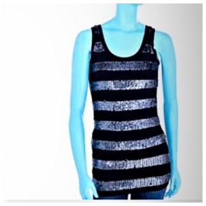 Barney's New York sequin top