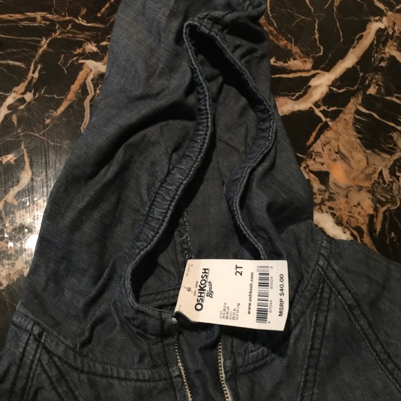 Denim pullover jacket - Picture 3 of 4