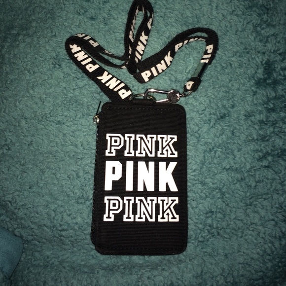 Black VS PINK ID Lanyard