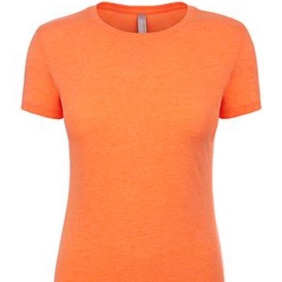 NWOT soft orange crew neck t-shirt