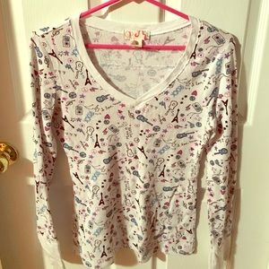 Rockstar Themed Thermal Shirt