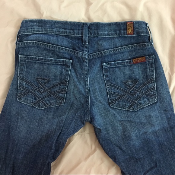 7 For All Mankind Straight-Leg Jeans - Picture 3 of 4