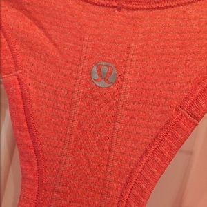 Lululemon tank top size 12 Orange
