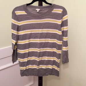 J Crew striped sweater