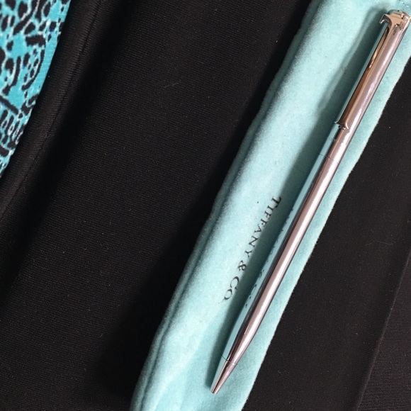 Tiffany & Co. T clip ballpoint pen never used.