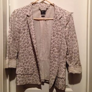 Armani Exchange Leopard Blazer