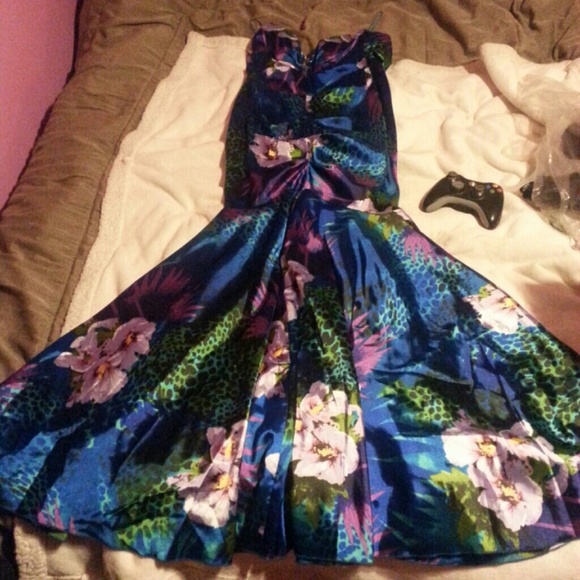 Mermaid gown! Strapless!