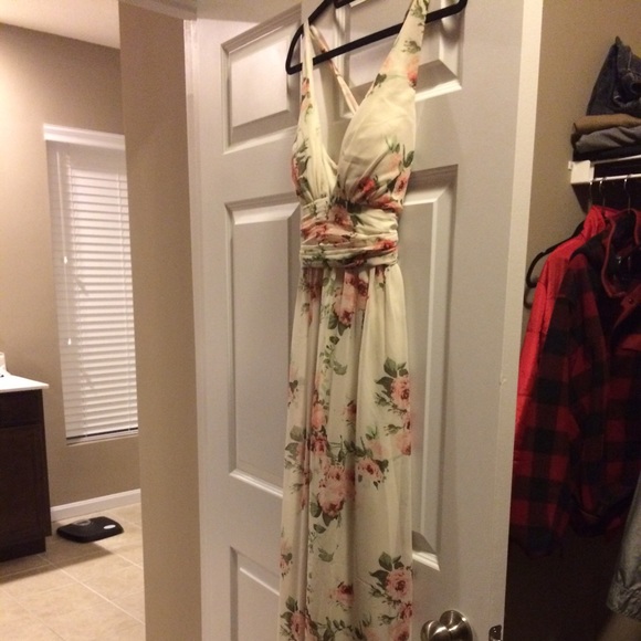 Floral maxi dress