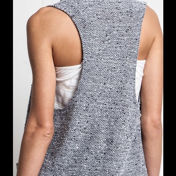 🍂Gorgeous Grey Melange Duster - Picture 2 of 4