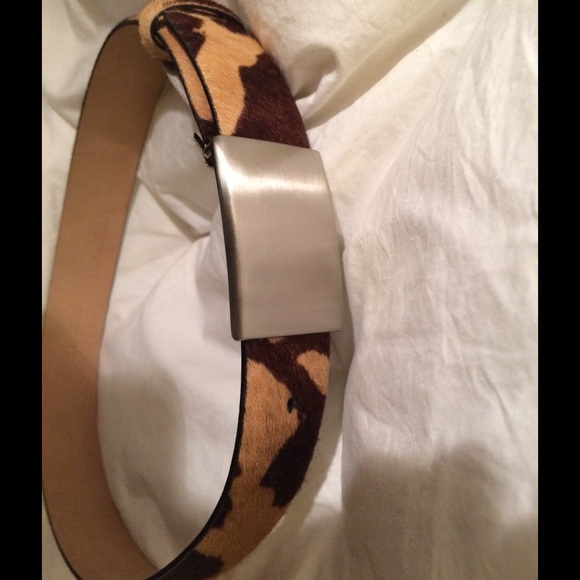 WCM Pony Hair Leather Belt
