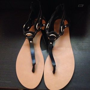 Black sandals