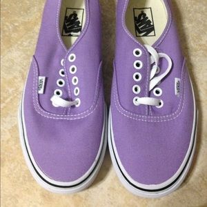 BRAND NEW lilac/lavender vans