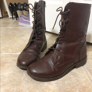 Classic Faux-Leather Boots