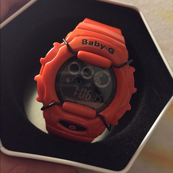 Orange baby g-shock