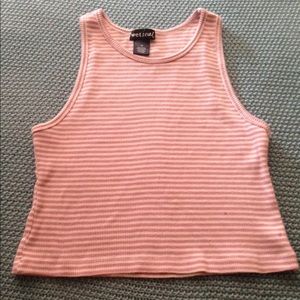 Wet Seal Dusty Rose Crop Top