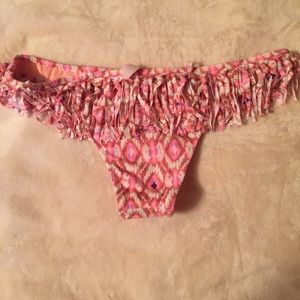 Vs fringe itsy bikini bottom