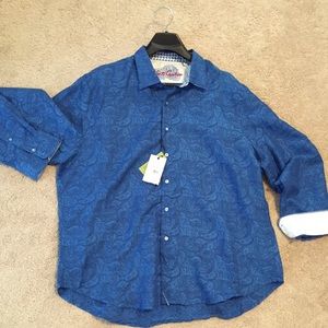 Robert Graham men's long sleeve shirt