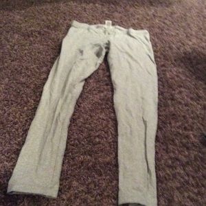 Grey leggings