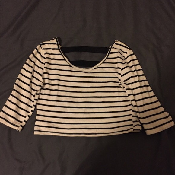3/4 crop top