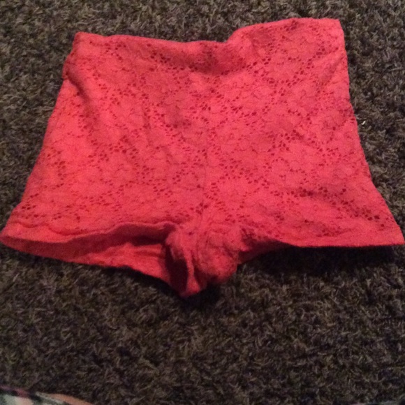 High waisted shorts