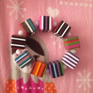 Colorful cubed bracelet!
