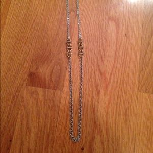 Loft silver and gold necklace new with tags