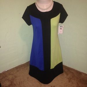 Color block dress