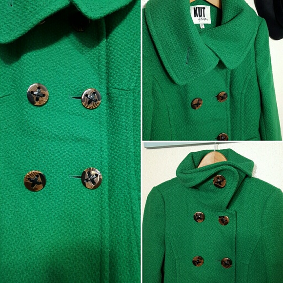 🚫Sold🚫 EUC Kut from the Kloth Pea Coat - Picture 3 of 4