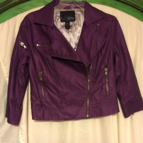 Purple Bomber Jacket