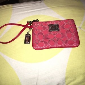 Coach Poppy wristlet