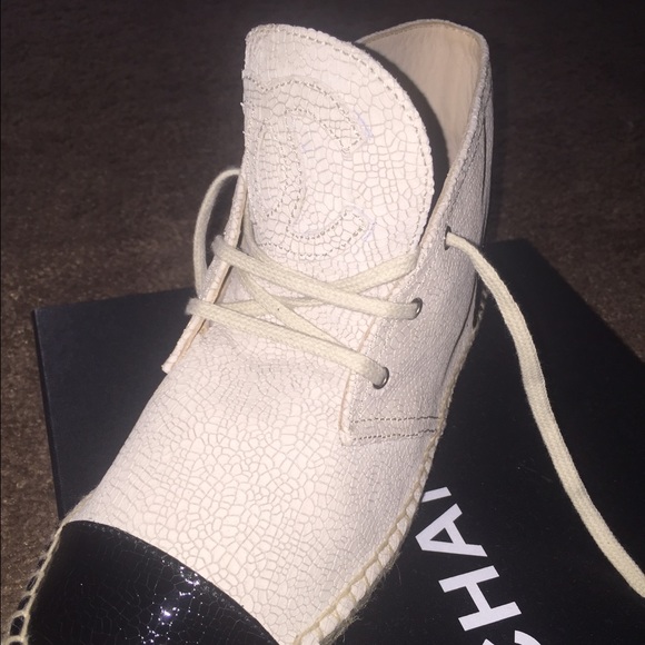 Chanel *Nib high top Espadrilles - size 40/10