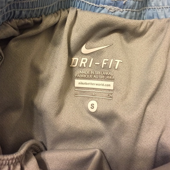 Blue tiedye Nike running shorts - Picture 2 of 2