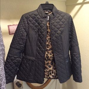 Laundry coat/jacket. Dark grey/ black.