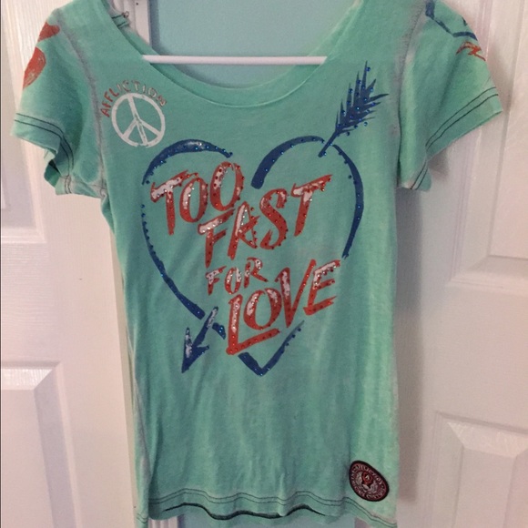 Affliction tee shirt