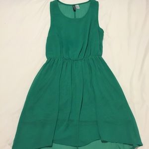 Green dress