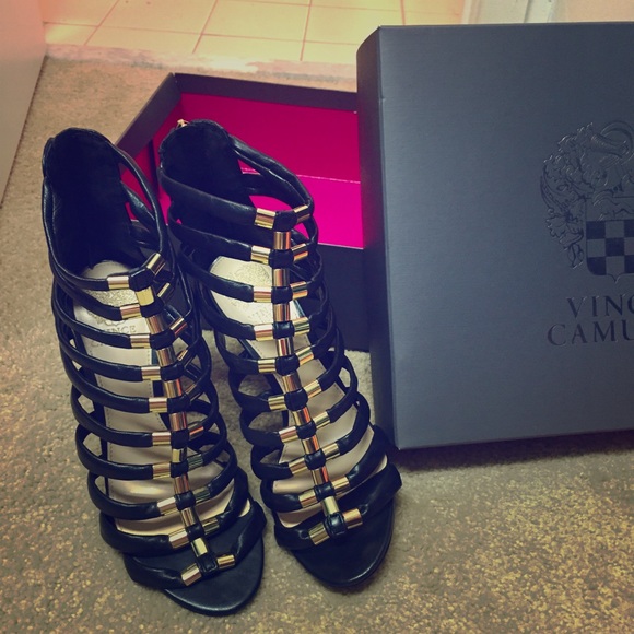 Vince Camuto Shoes - Gorgeous black Vince Camuto stilettos.