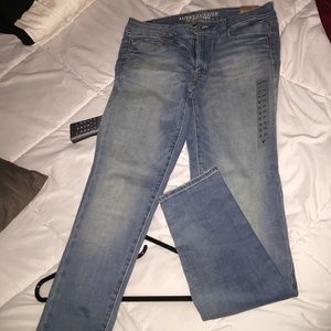 Skinny American eagle super stretch jegging