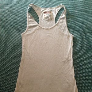 Ribbed racer back tank