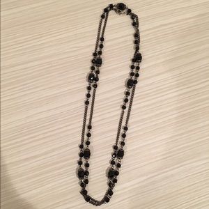 Beaded layering necklace