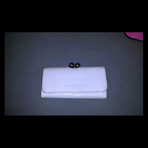 Faux leather wallet