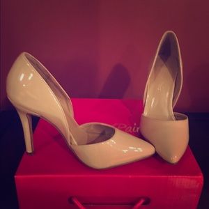 Never been worn nude heels. So comfy!