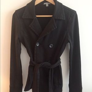 James Perse Soft Jacket with tie belt