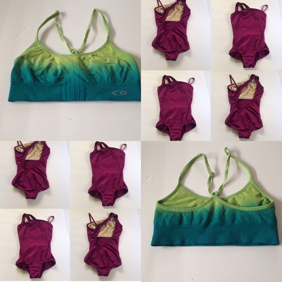 Bra and leotard bundle!