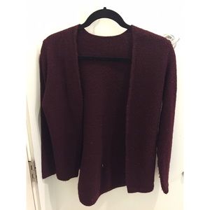 Maroon Cardigan