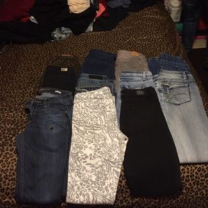 Pants. Different sizes